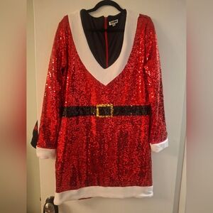 Tipsy Elves Mrs.Claus Dress 1X